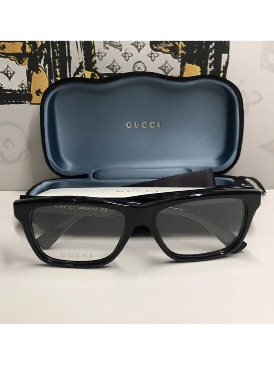 New Authentic Gucci Black Eyeglasses GG1177o 004 main image 9